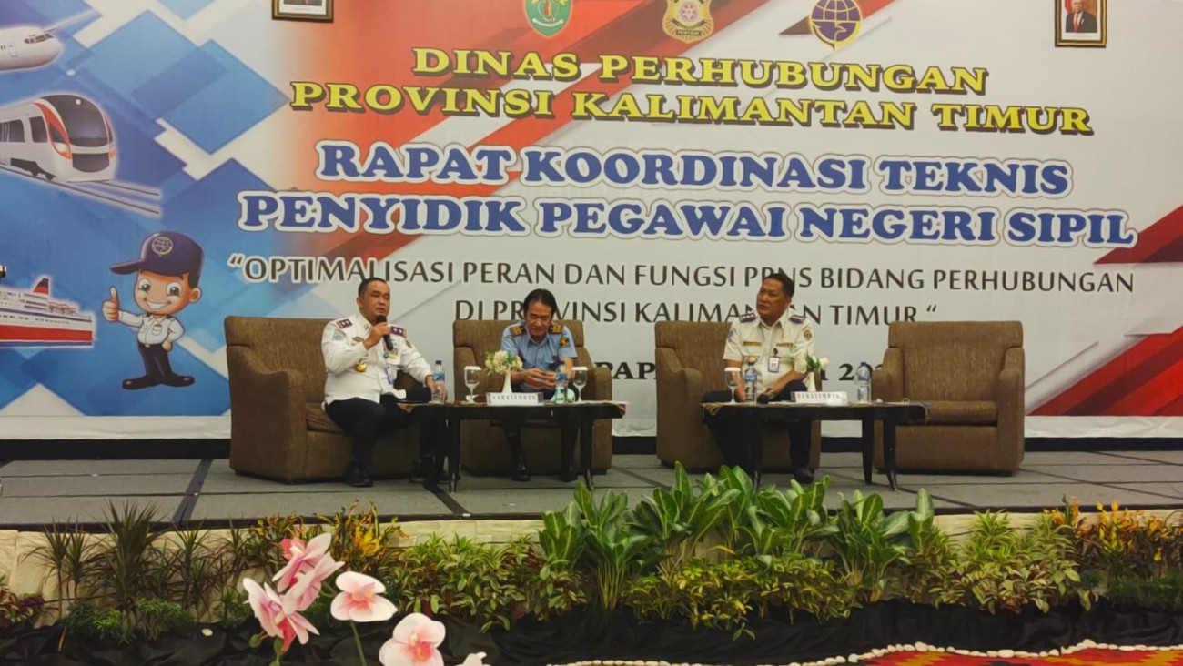 RAKORNIS PPNS BIDANG PERHUBUNGAN PROVINSI KALIMANTAN TIMUR TAHUN 2022