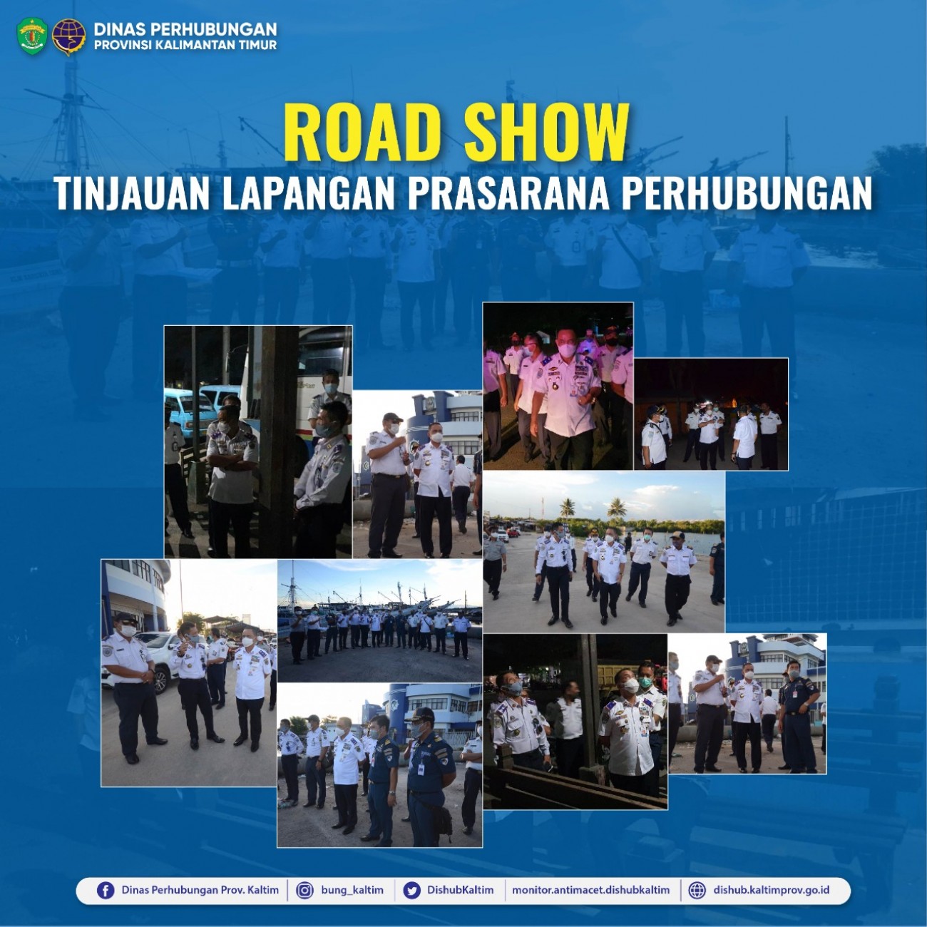 Road Show Tinjauan Lapangan Prasarana Perhubungan