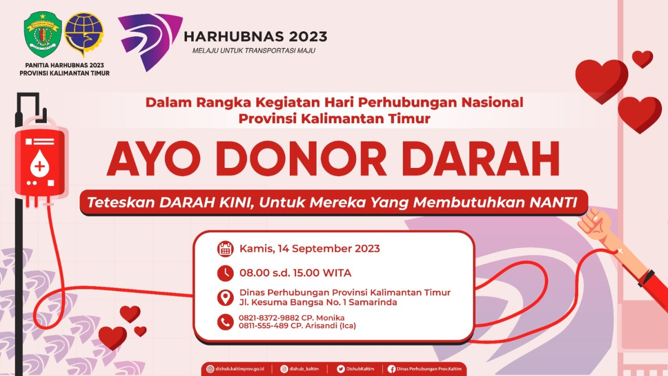 AYO DONOR DARAH !!! Teteskan DARAH KINI untuk Merek yang membutuhkan NANTI.