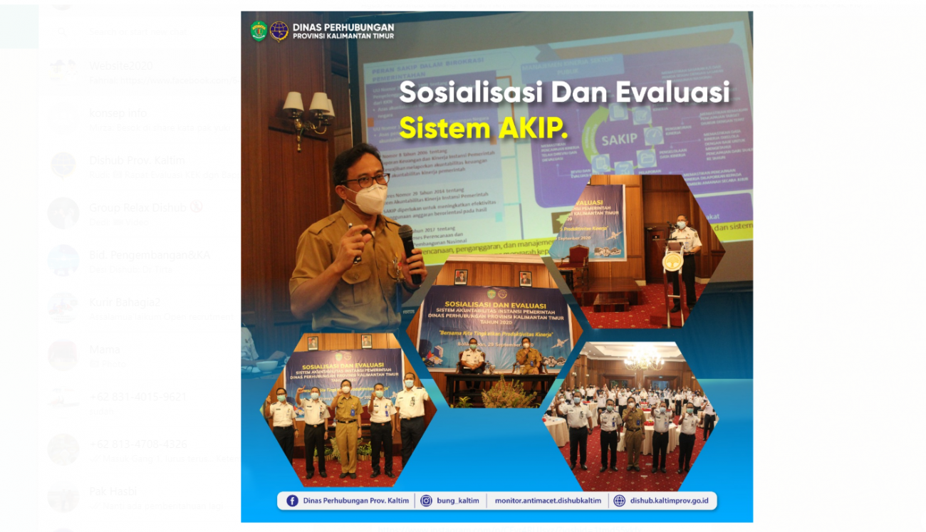 Sosialisasi Dan Evaluasi Sistem AKIP