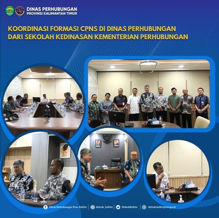 Koordinasi Formasi CPNS dari Formasi Sekolah Kedinasan Tahun Kementerian Perhubungan Tahun 2023