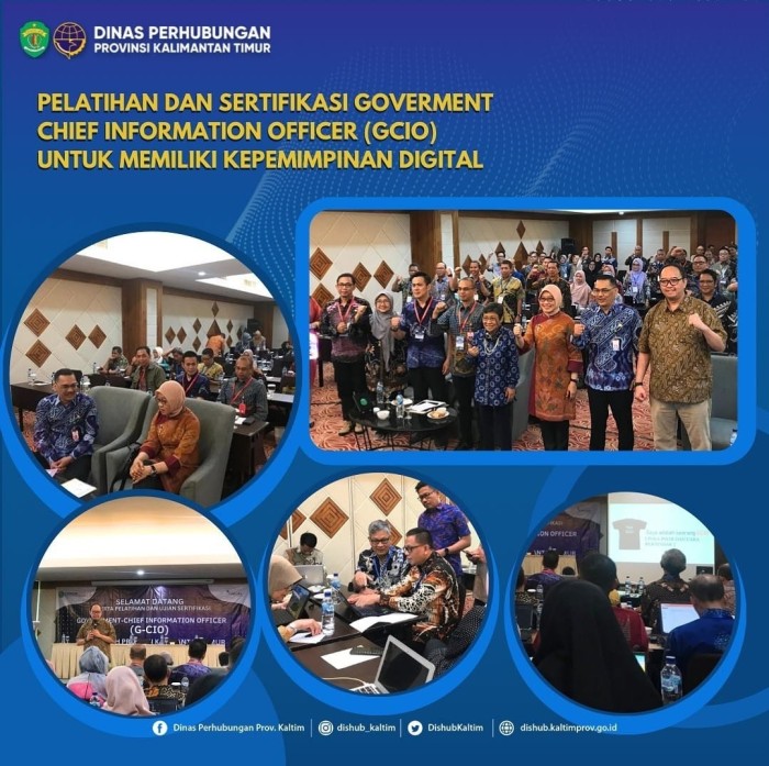 Pelatihan dan Sertifikasi Goverment Chief Information Officer (GCIO) untuk Memiliki Kepemimpinan Digital