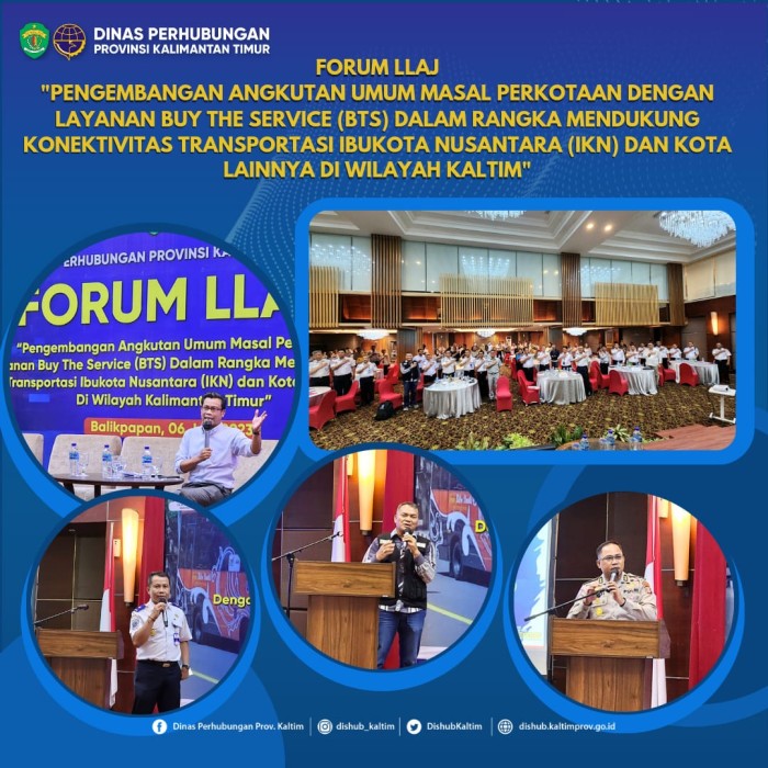 FORUM LALU LINTAS DAN ANGKUTAN JALAN (LLAJ) PROVINSI KALIMANTAN TIMUR TAHUN 2023