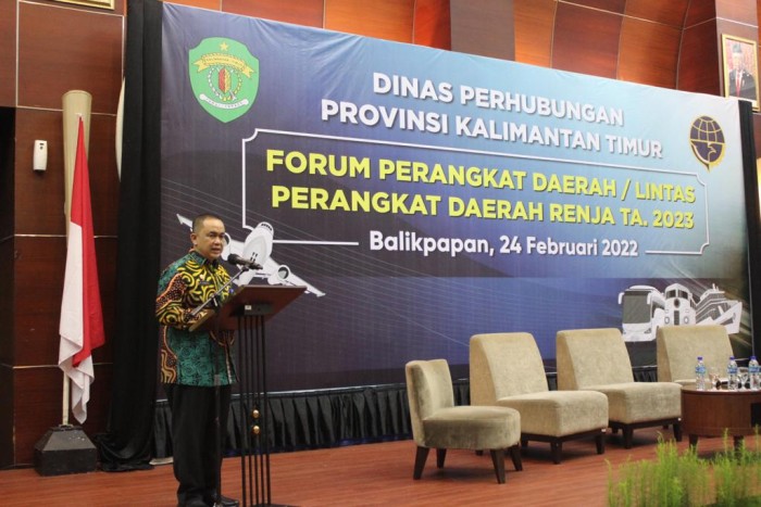 PELAKSANAAN FORUM PERANGKAT DAERAH / LINTAS PERANGKAT DAERAH RENJA TA.2023  DINAS PERHUBUNGAN  PROVINSI KALIMANTAN TIMUR