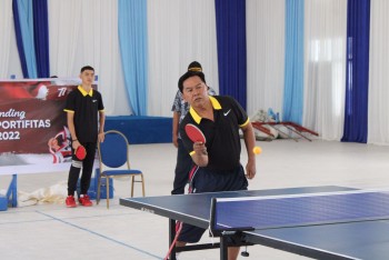 987 - Kegiatan Tenis Meja HARHUBNAS 2022