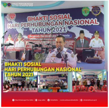 994 - Bhakti Sosial Hari Perhubungan Nasional Tahun 2021